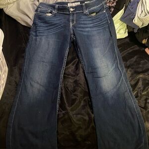 BKE Dark Blue Flare Jeans